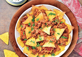 Zapečené nachos