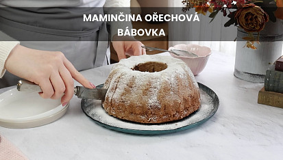 Maminčina ořechová bábovka