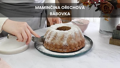 Maminčina ořechová bábovka