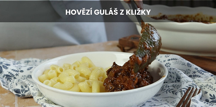 Hovězí guláš z kližky