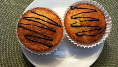 Muffiny s višňovou marmeládou