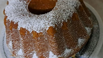 Hrníčková kokosová bábovka