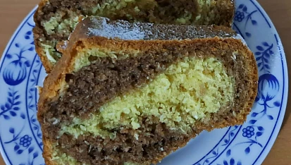 Hrníčková kokosová bábovka