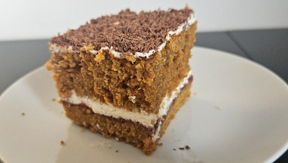 Mrkvové řezy s mascarpone
