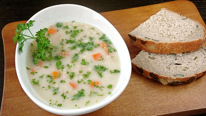 Vločková polévka