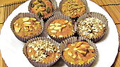 Celozrnné muffinky