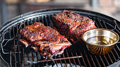 BBQ Hovězí žebra ve stylu Texas Barbecue
