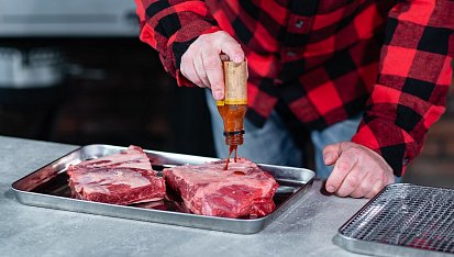 BBQ Hovězí žebra ve stylu Texas Barbecue
