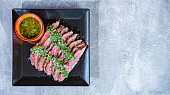 Grilovaný flank steak