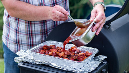 Bůčkové BBQ kostky