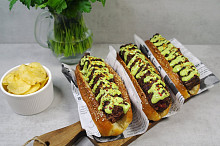 Skládaný hotdog