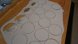 Vareniky plněné mletým masem