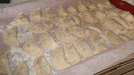 Vareniky plněné mletým masem