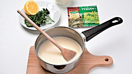 Závitky z tresky s citronovou omáčkou