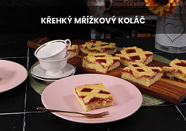 Křehký mřížkový koláč