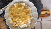 Minutkové vepřové à la Stroganoff