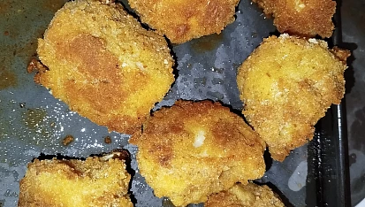 Květák smažený v troubě