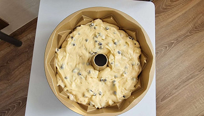 Mascarpone bábovka, zaděláno :-)