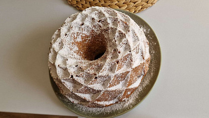 Mascarpone bábovka, hotovo - boží děkujeme za tento recept, je skvělý - úžasný a vláčný 1***