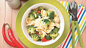 Orecchiette s restovanou zeleninou