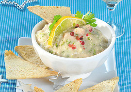 Fazolový hummus s koriandrem