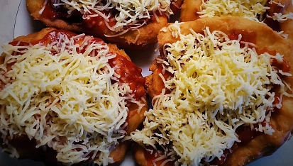 Domácí langoše, Langoše