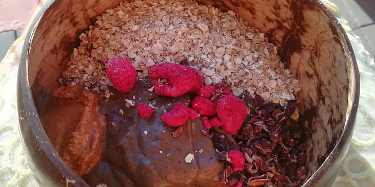 Smoothie bowl s lesním ovocem