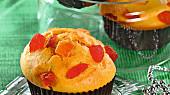 Smetanové muffiny se sušeným ovocem