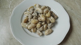 Gnocchi se žampiony