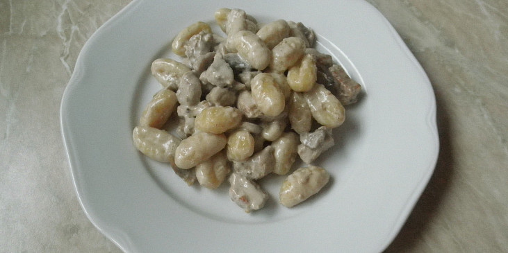 Gnocchi se žampiony (Gnocchi se žampiony)