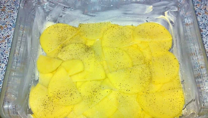 Švýcarské zapečené brambory