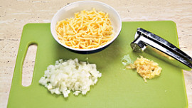 Rýžový koláč se zeleninou