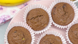 Muffiny "banana bread"