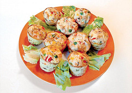Slané muffiny s tofu