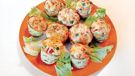 Slané muffiny s tofu
