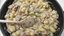 Gnocchi s houbami