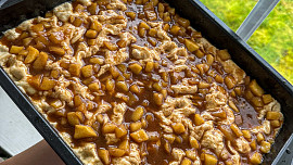 Jablečná focaccia