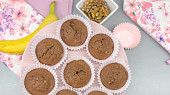 Muffiny "banana bread"