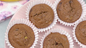 Muffiny "banana bread"
