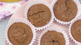 Muffiny "banana bread"