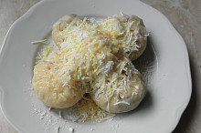 Ovocné knedlíky s tvarohem