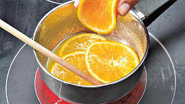 Treska s pomerančem a jáhlami