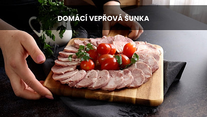 Domácí vepřová šunka