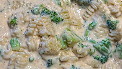 Těstoviny "Mac&cheese" s brokolicí