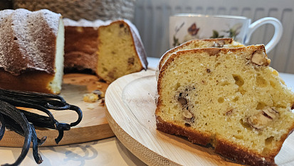 Tvarohová bábovka s pravou vanilkou, Tvarohová bábovka