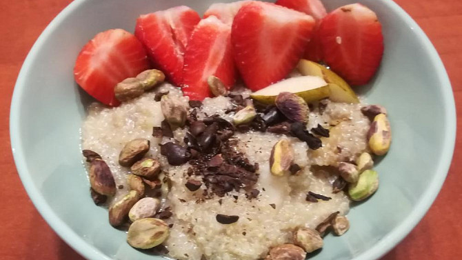 Krémová quinoa