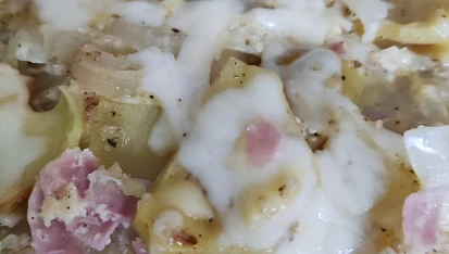 Švýcarské zapečené brambory