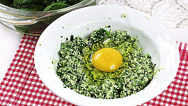 Špenátové karbanátky s tofu