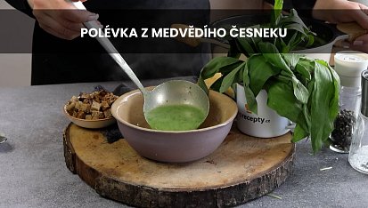 Polévka z medvědího česneku