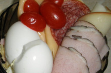 Obložené vejce